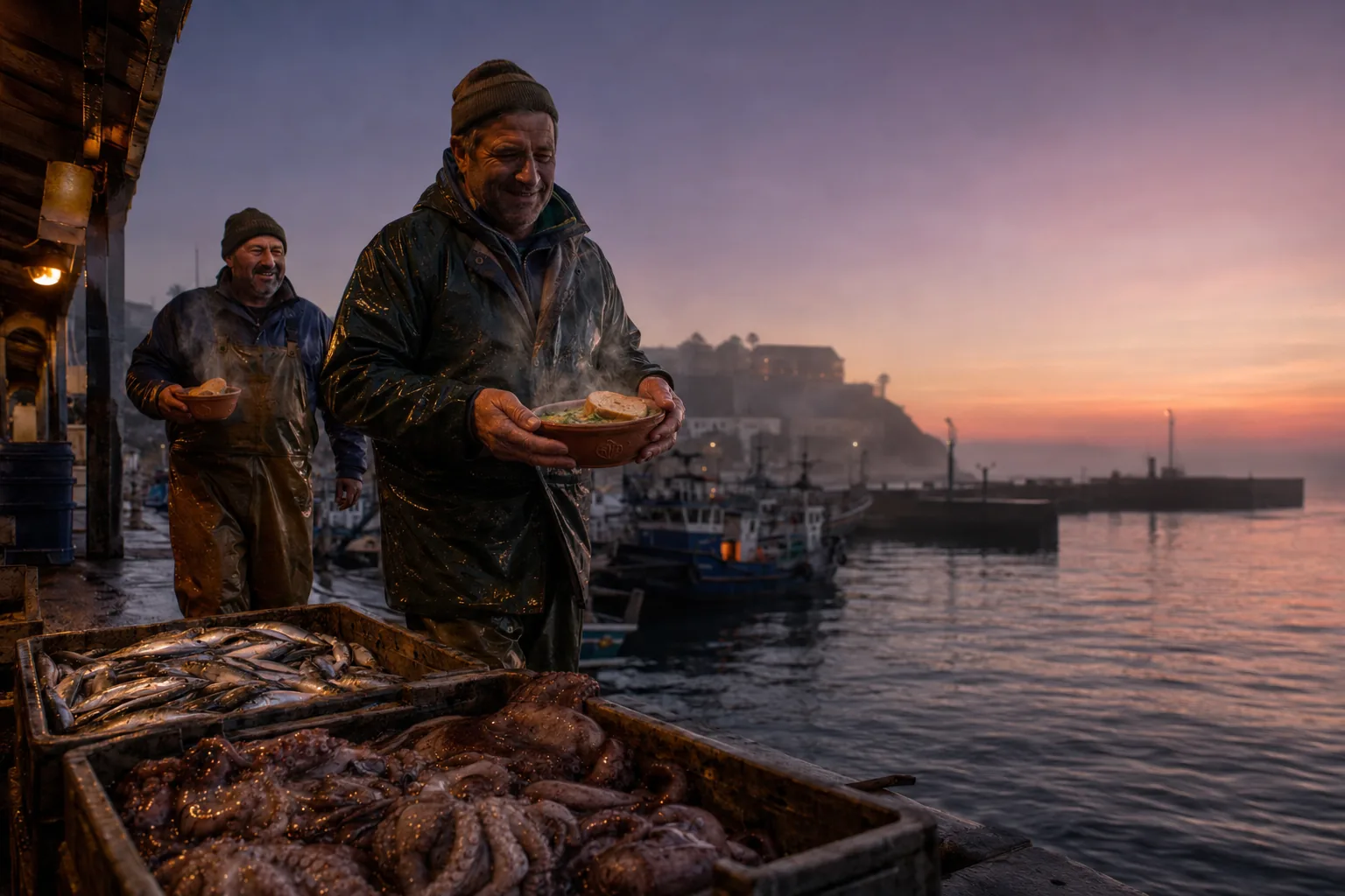 Pescadores · Café & Sopa