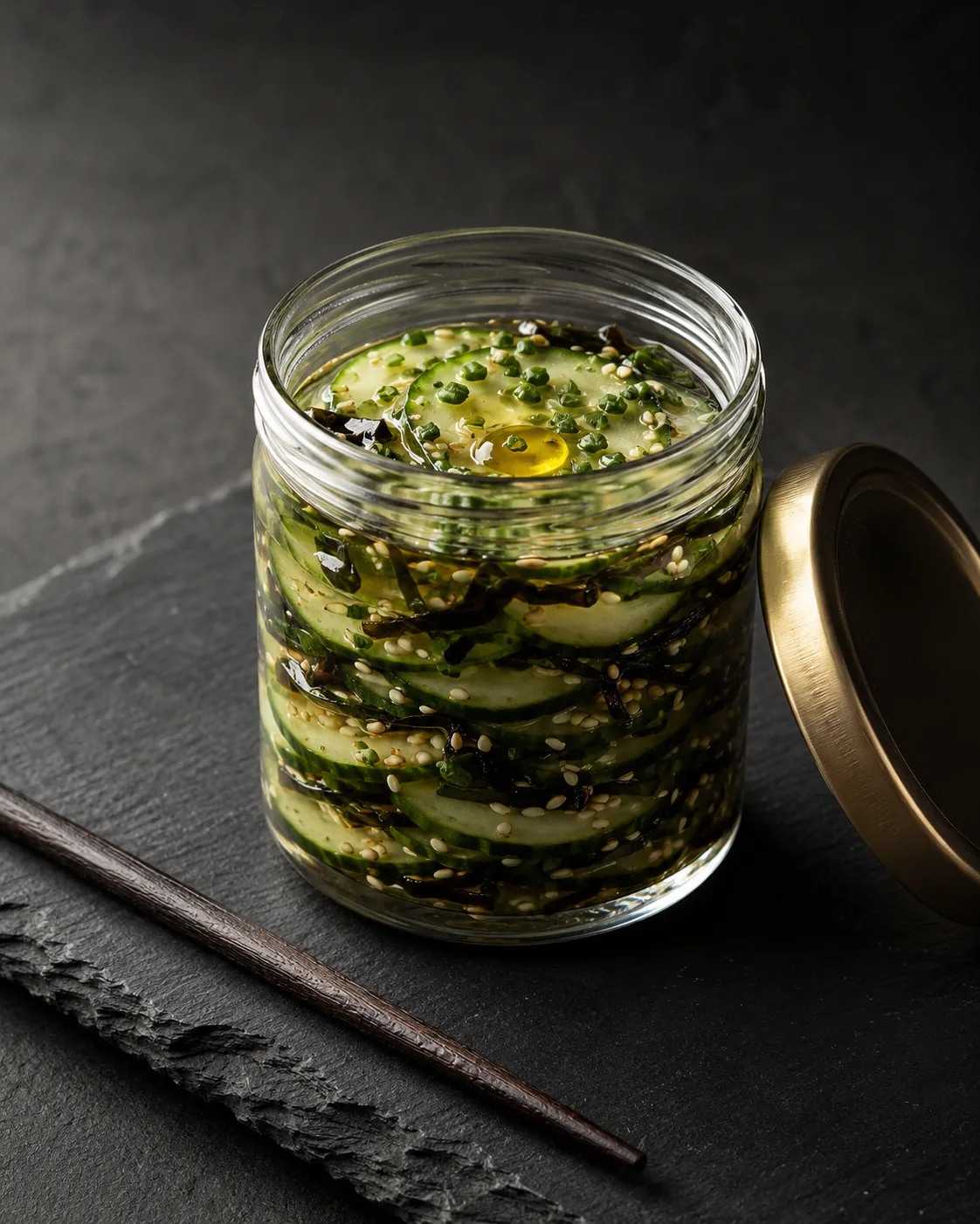 Pickles de Pepino Wakame