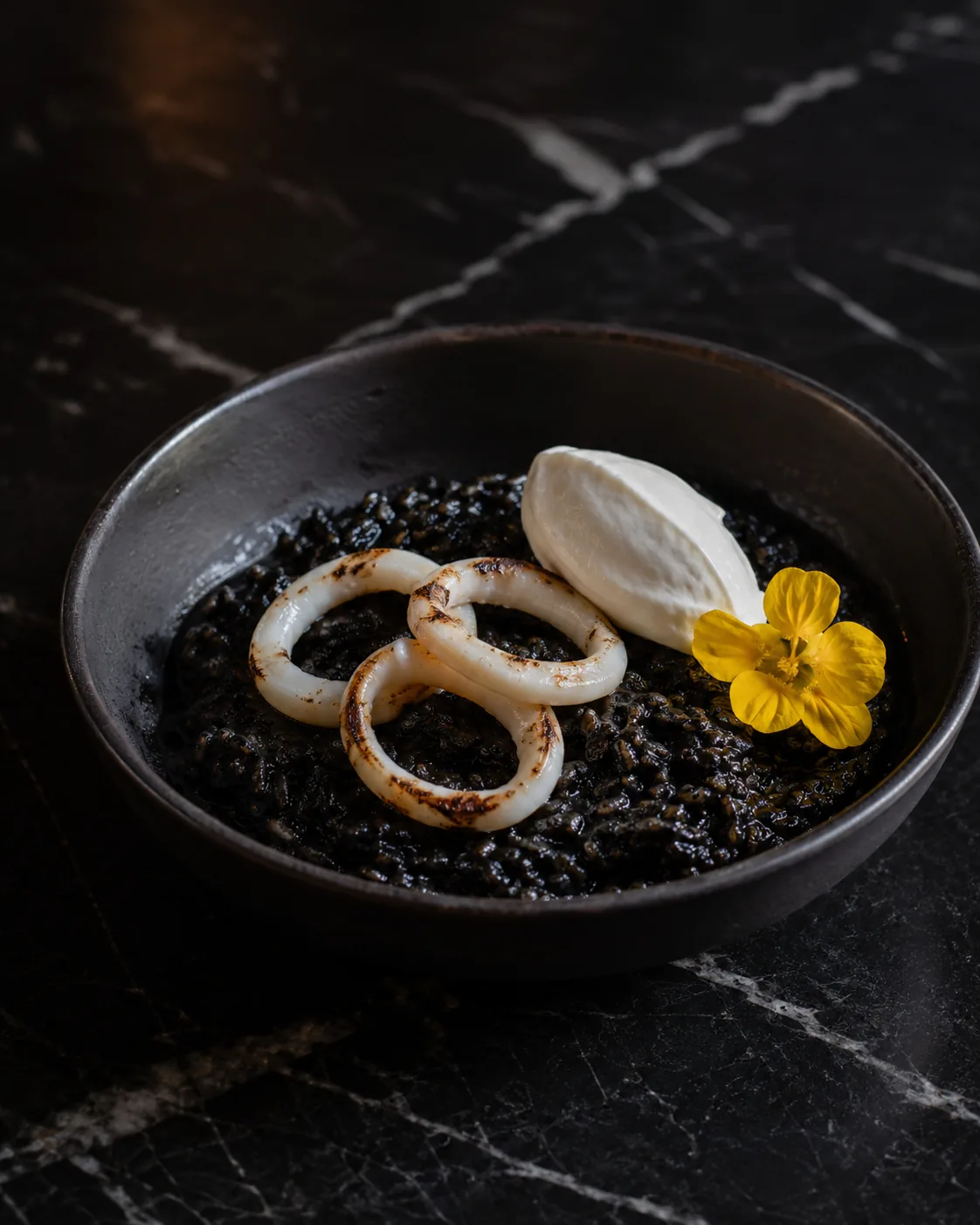 Arroz Negro de Lulas · Tinta Natural