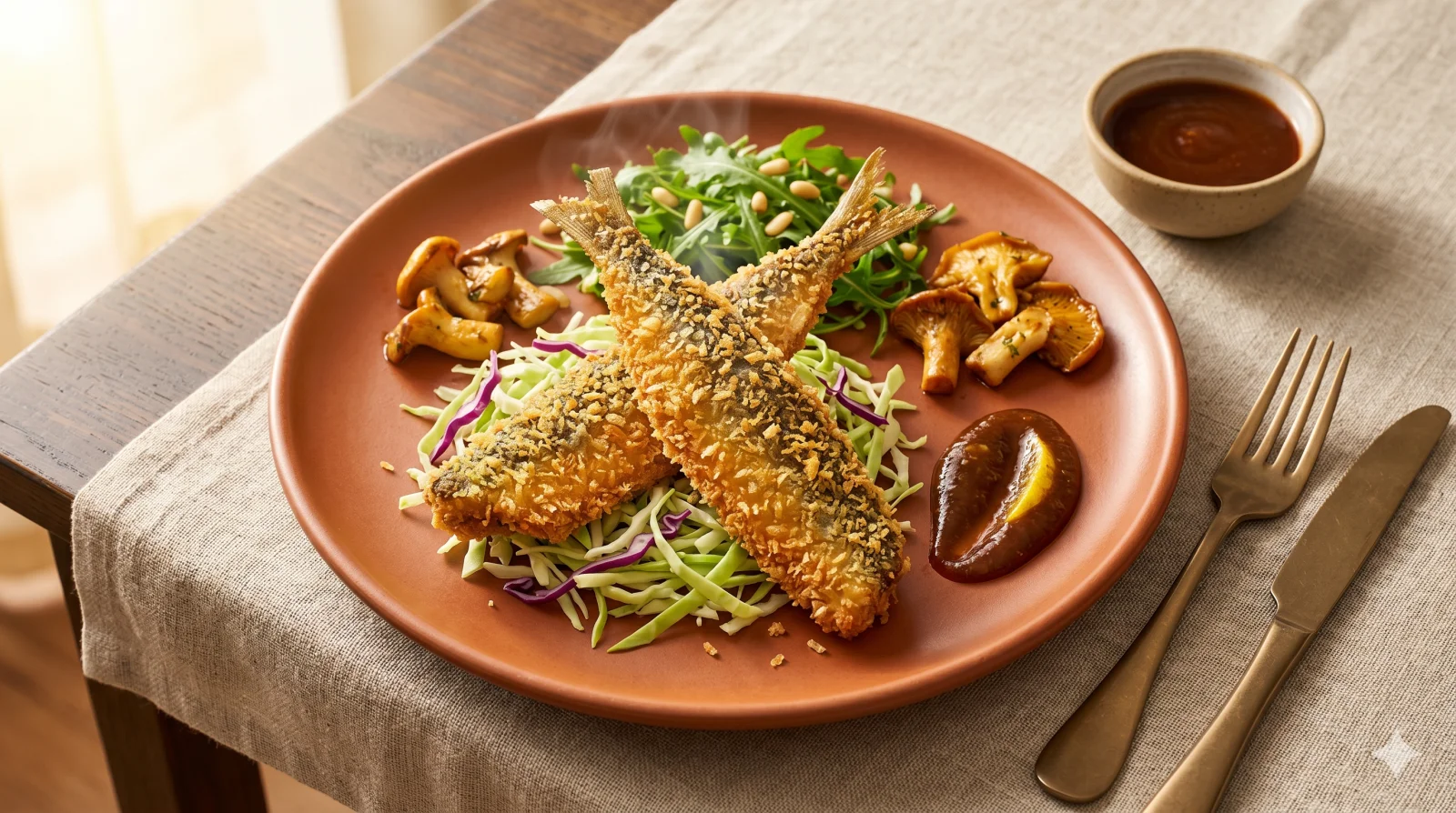 Sardinha Tonkatsu
