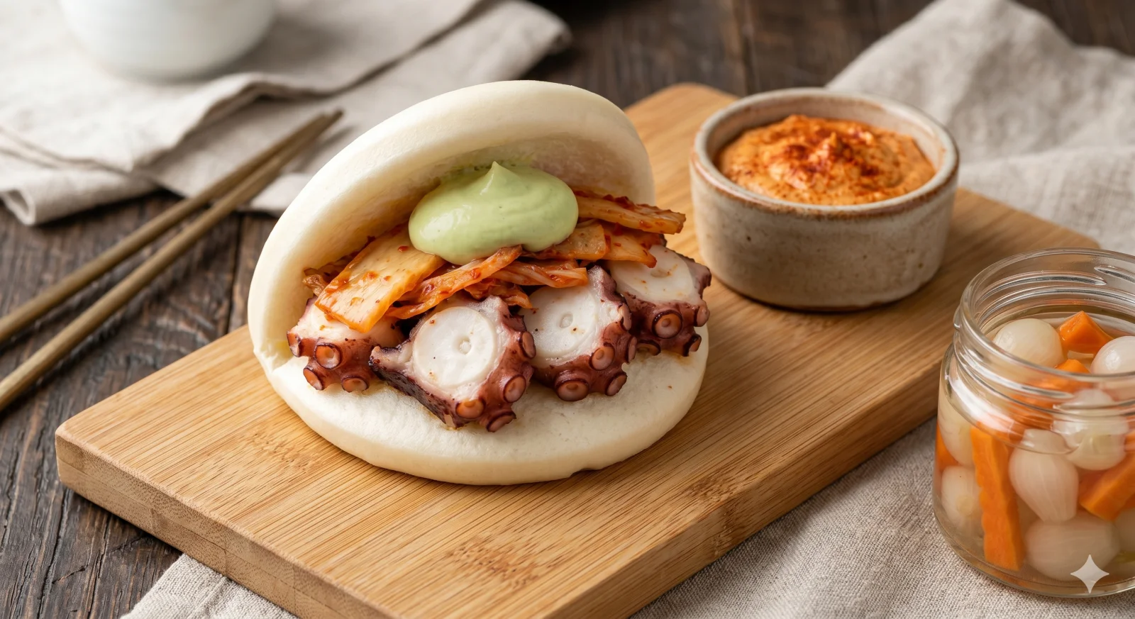 Bao de Polvo
